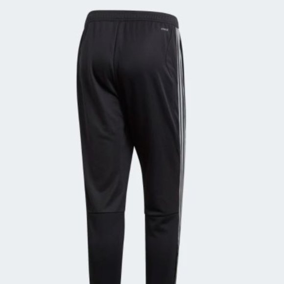 New Adidas Tiro19 Black Training Pants Reflective Silver Stripes Men's Size 3XL - Picture 2 of 10